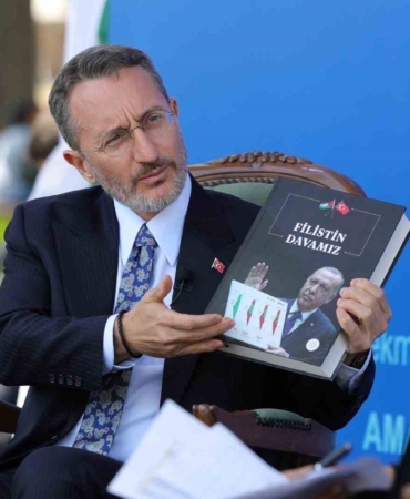 Cumhurbaşkanlığı İletişim Başkanı Fahrettin Altun: "Suriye nasıl özgürleştiyse Allah’ın izniyle Filistin’de öyle özgürleşecek"