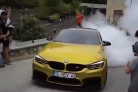 Drift atıp trafiği tehlikeye düşüren sürücü yakalandı