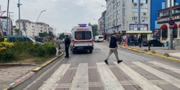 Otomobilin çarpığı yaya yaralandı