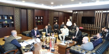 Türkiye Güreş Federasyonu Başkanı Taha Akgül’den Başkan Dursun’a ziyaret