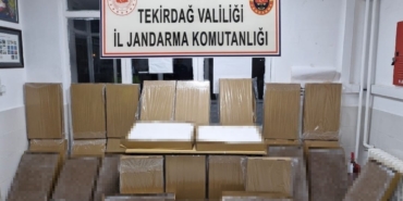 Tekirdağ’da jandarmadan ruhsatsız silah ve kaçak ürün operasyonu