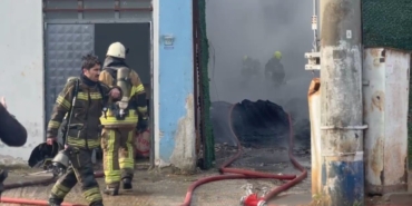 Bursa’da fabrika yangını korku dolu anlar yaşattı