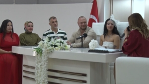 Şişli’de nikah salonlarında 25.05.2025 yoğunluğu yaşandı