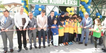 Çorlu Emlak Konut Ergene Vadisi İlkokulu’na Spor Kompleksi açıldı