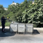 Silivri Belediyesi yaz aylarına yönelik konteyner dezenfeksiyon çalışmalarını yoğunlaştırdı