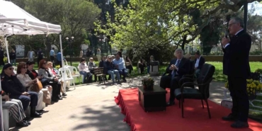 Yürüyen Köşk’teki söyleşide 100 yaşının üzerindeki anıt ağaçlar ele alındı