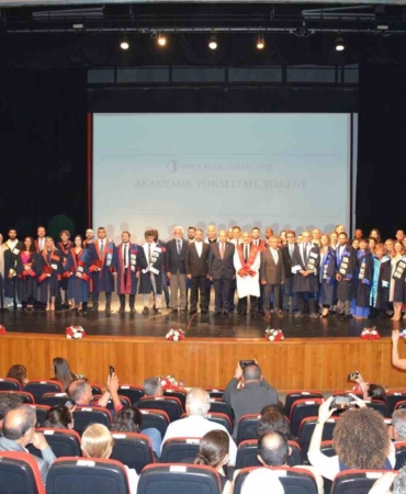 KKTC Cumhurbaşkanı Tatar’ın katılımıyla Akademik Unvan Töreni