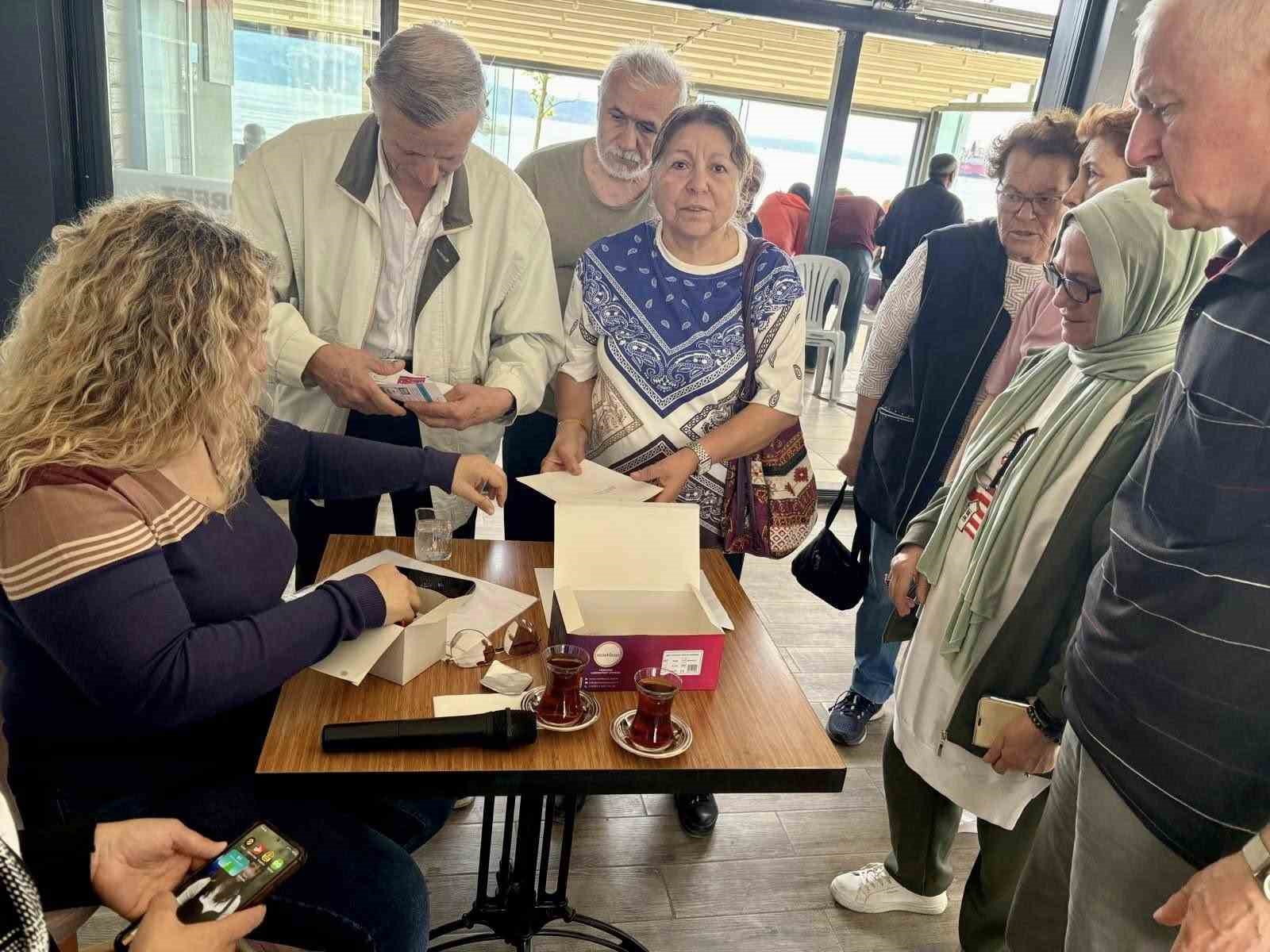 Ücretsiz kanser tarama kitleri dağıtıldı