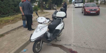 İki motosiklet çarpıştı: 2 yaralı