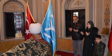 Filistin’den Ertuğrulgazi Türbesi’ni ziyarete geldiler