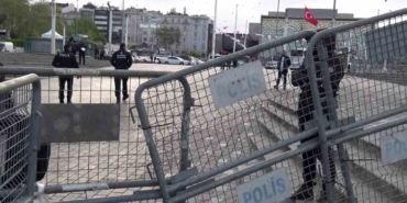 Taksim Meydanı ve İstiklal Caddesi’ne çıkan yollarda 1 Mayıs tedbirleri