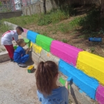 Bozüyük’te öğrenciler, doğayı korumayı öğrenirken doğayla iç içe bir sınıf deneyimi yaşadılar