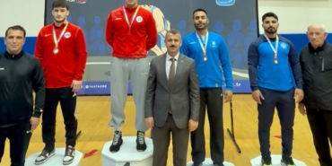 SUBÜ’den güreşte gümüş madalya geldi