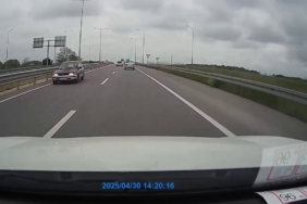 Duble yolda ters yönde gide otomobil ölüme davetiye çıkardı