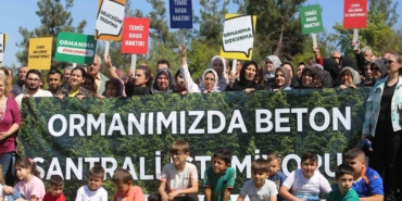 Bursa’da köylüler beton santrali için ayakta