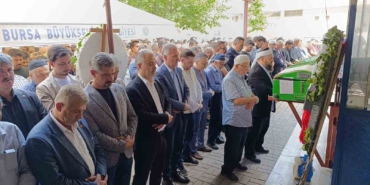 Motosikletle kazaya karışan muhtar son yolculuğuna uğurlandı