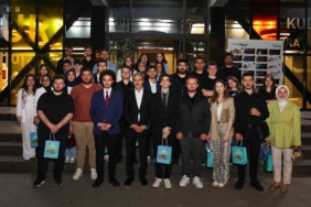 Başkan Alemdar, Ofis Sanat Merkezi’nde üniversiteli gençler ile buluştu