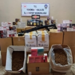 Tekirdağ’da kaçak tütün ve sigara operasyonu