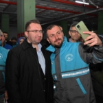 Gaziosmanpaşa’daki belediye işçileri 1 Mayıs’ı kutladı