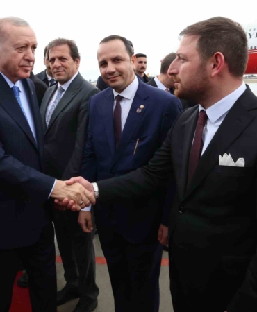 Cumhurbaşkanı Erdoğan’ın Kıbrıs ziyaretine Sakaryalı iş insanı da eşlik etti