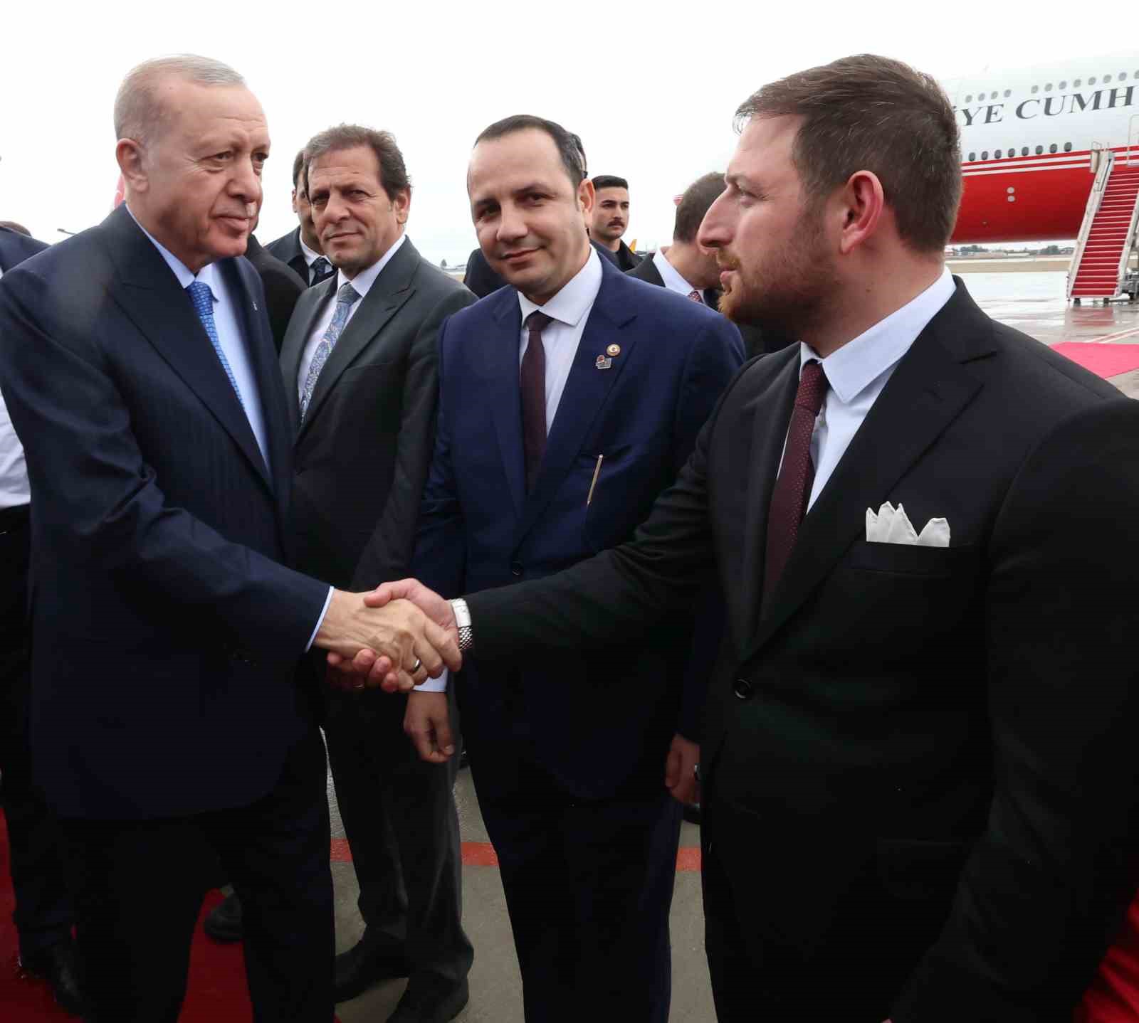 Cumhurbaşkanı Erdoğan’ın Kıbrıs ziyaretine Sakaryalı iş insanı da eşlik etti