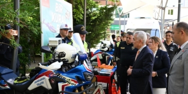 Kırklareli’nde Valisi Turan, sürücülerin trafik kurallarına uyması konusunda uyardı