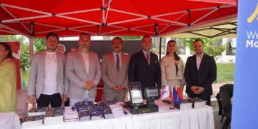 Bilecik Belediye Başkan Yardımcıları Bilim ve Kültür Şenliği’nde öğrencilerle buluştu