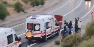 Edremit’te trafik kazası sonrası facianın eşiğinden dönüldü