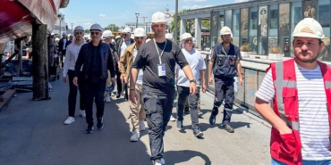 Denizcilik alanındaki tarihi gelişmeleri yerinde gözlemlediler