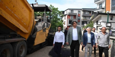 Ertuğrulgazi mahallesine 250 ton asfalt