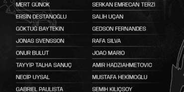Beşiktaş’ta, Bodrum FK maçı kamp kadrosu belli oldu