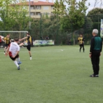 Cumhuriyet savcıları ile kurum müdürleri dostluk maçında sahaya çıktı