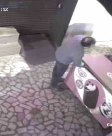 Kadıköy’de kuruyemişçiden dondurma hırsızlığı kamerada