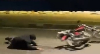 Motosiklet şovu kötü bitti