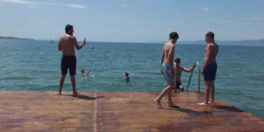 Kuzey Ege de deniz sezonu açıldı