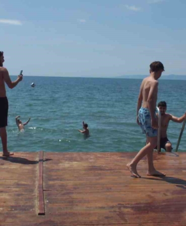 Kuzey Ege de deniz sezonu açıldı