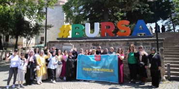 Van’dan gelen şehit ve gezi yakınları Bursa’ya hayran kaldı