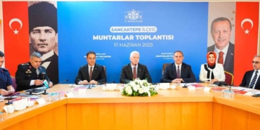 Sancaktepe Muhtarlar Toplantısı İstanbul Valisi Davut Gül’ün katılımıyla gerçekleşti