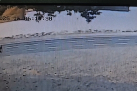 Karaya oturan geminin o anları kamerada