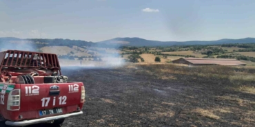 Bayramiç’te tarım arazisinde çıkan yangın kontrol altına alındı