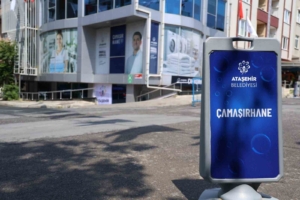 Ataşehir’de ücretsiz çamaşırhane açıldı