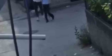 Tartıştığı kadını yol ortasında sürükleyip, zorla götürdü