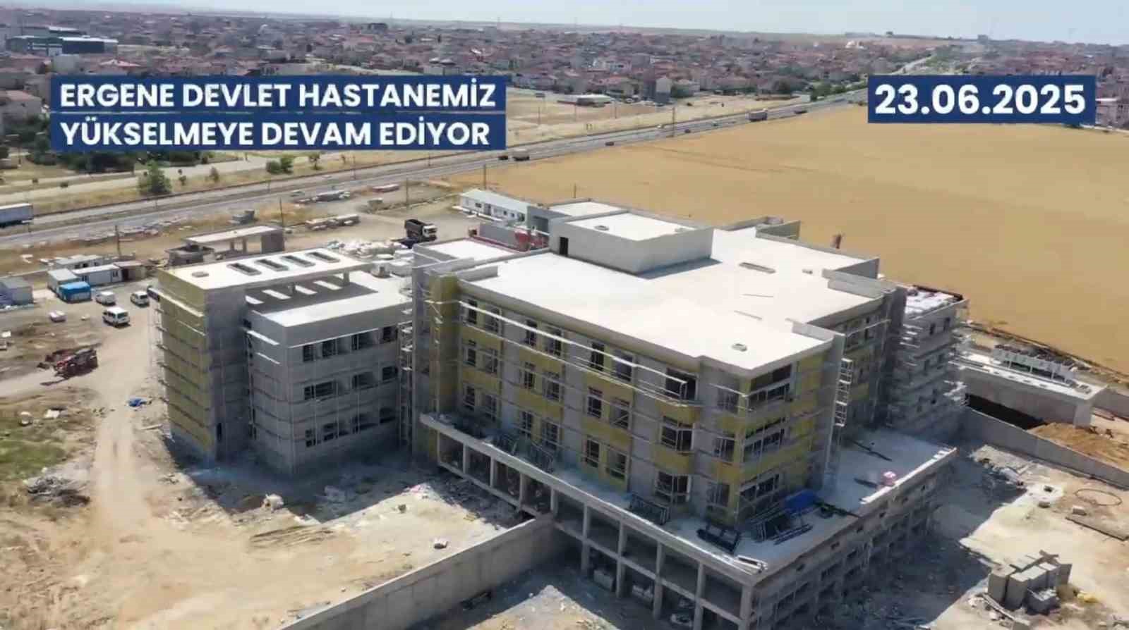 Özgür Özel ’çukur’ dedi, yüzde 70’i tamamlanan hastane çıktı