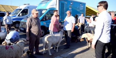 Bahçelievler’de kurban pazarı yoğunluğu