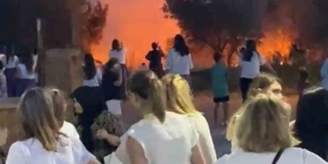 Şalvar gecesi zehir oldu...Havai fişekler köyü yakıyordu