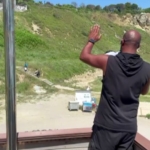 Şile’de cankurtarandan çöplerini bırakanlara anonslu uyarı: "Size yakışmadı"