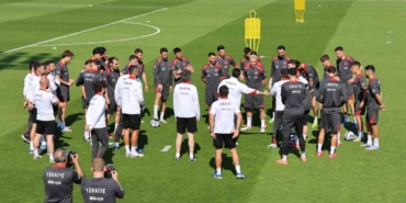 A Milli Takım, ABD maçının hazırlıklarına başladı