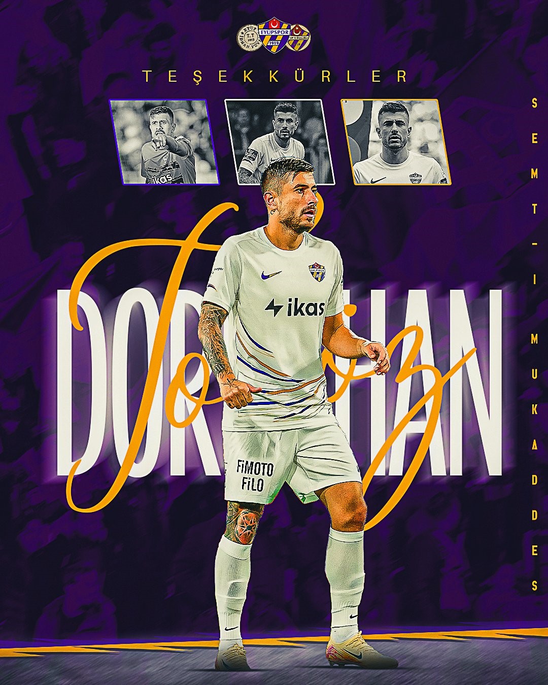 Eyüpspor, Dorukhan Toköz ile yollarını ayırdı