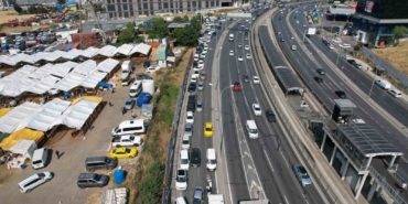 Avcılar E-5 yan yolda kurban trafiği