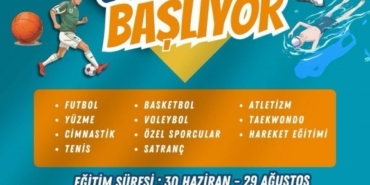 Silivri Belediyesi yaz spor okulları başlıyor